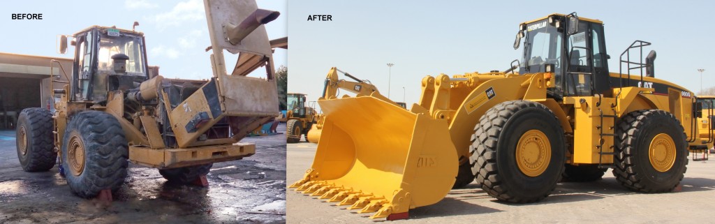 Al-Bahar rebuilds Cat 980G wheel loader for Al Fahjan Transportation & General Contracting